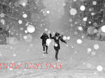 Snow Days Sale is On - This Weekend Only