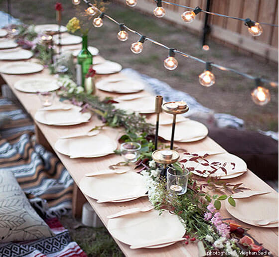 Compostable Plates: Wedding Planning for the Eco-Friendly Couple