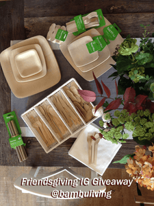 bambu 'Friendsgiving' Instagram Giveaway - Enter to Win