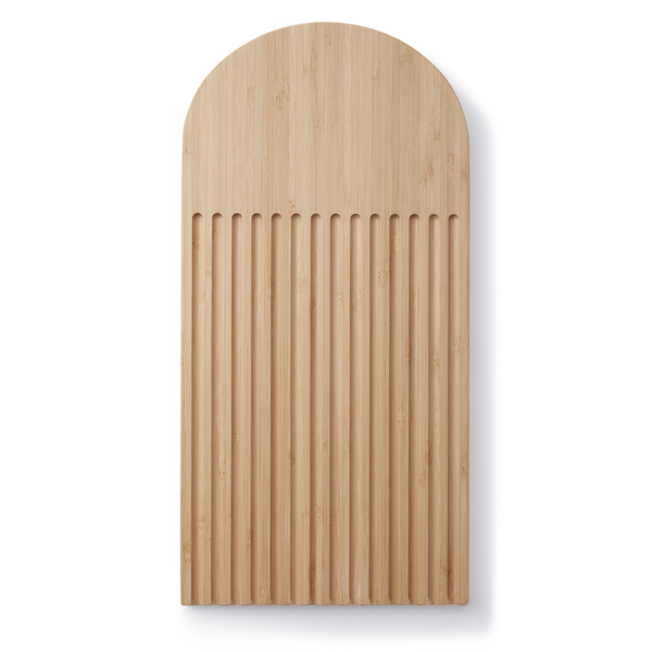 Bamboo Bread Board with a modern arch shape - bambu
