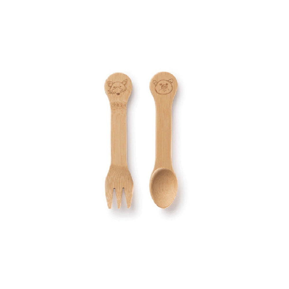 Bambu | Kids Fork & Spoon