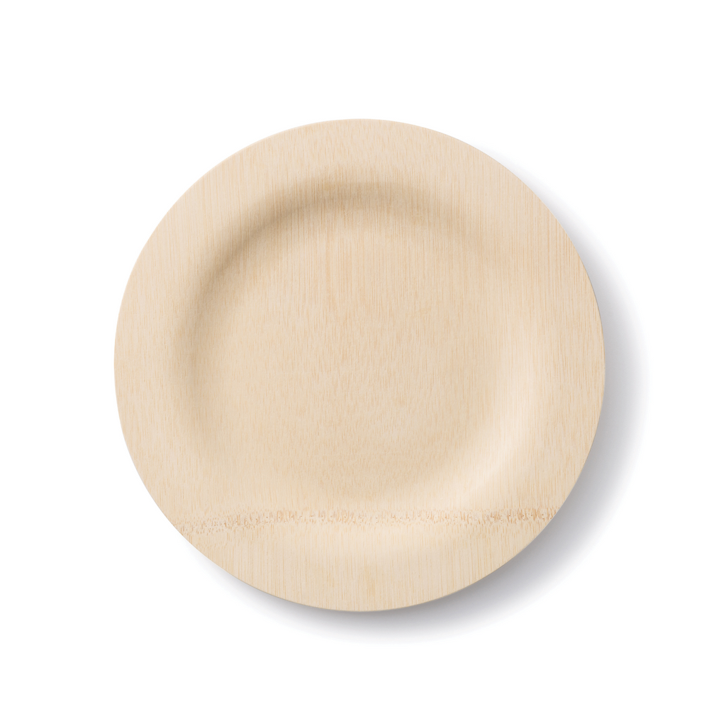 9" Veneerware® Round Bamboo Plates