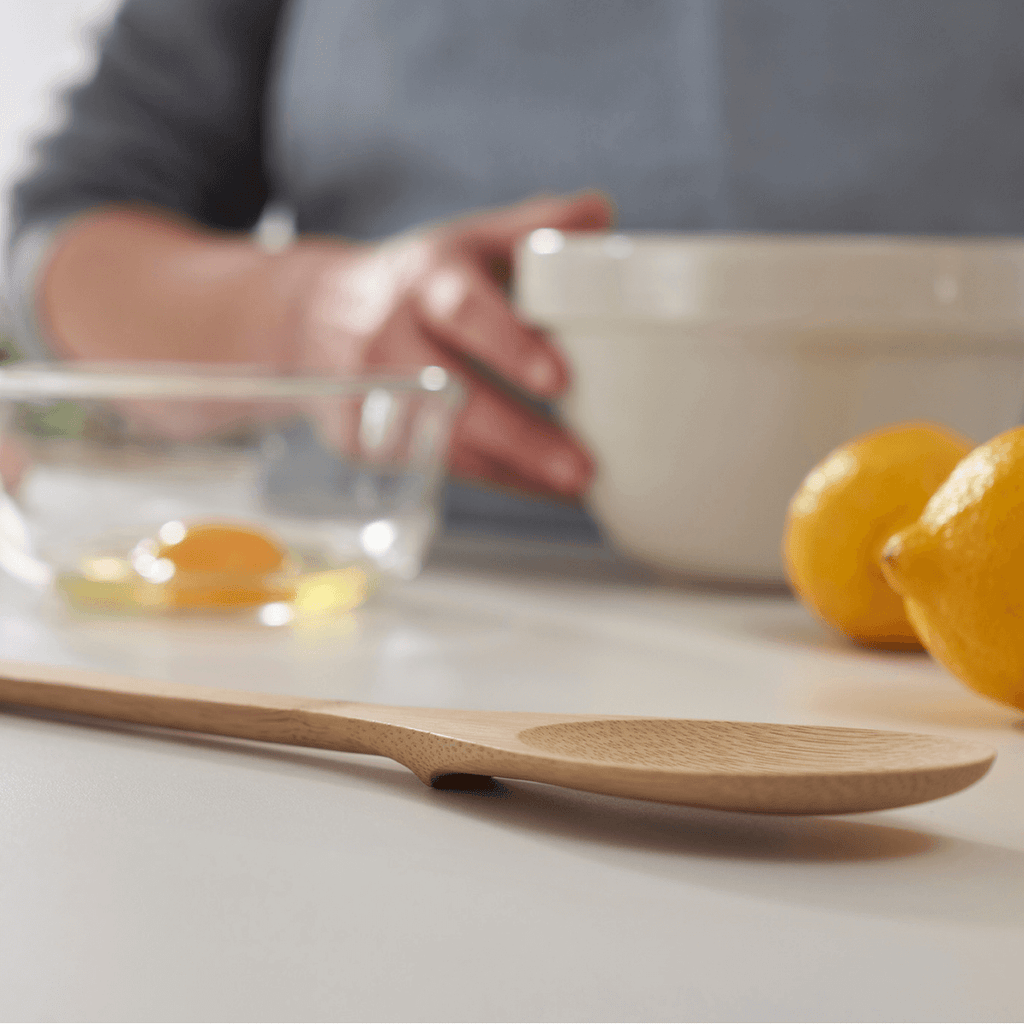Give it a Rest Spoon helps keep sauce and mess off your countertops.