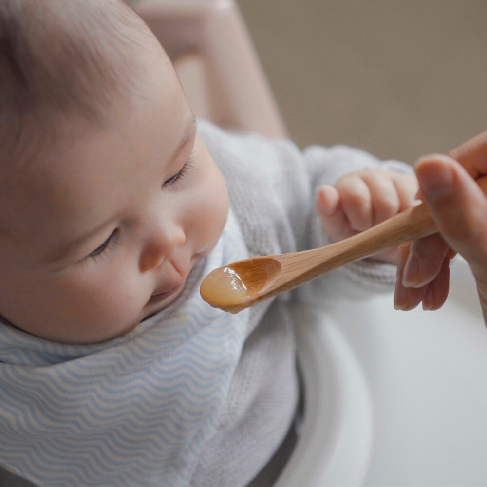 Organic Bamboo Baby's Feeding Spoons (6M+)