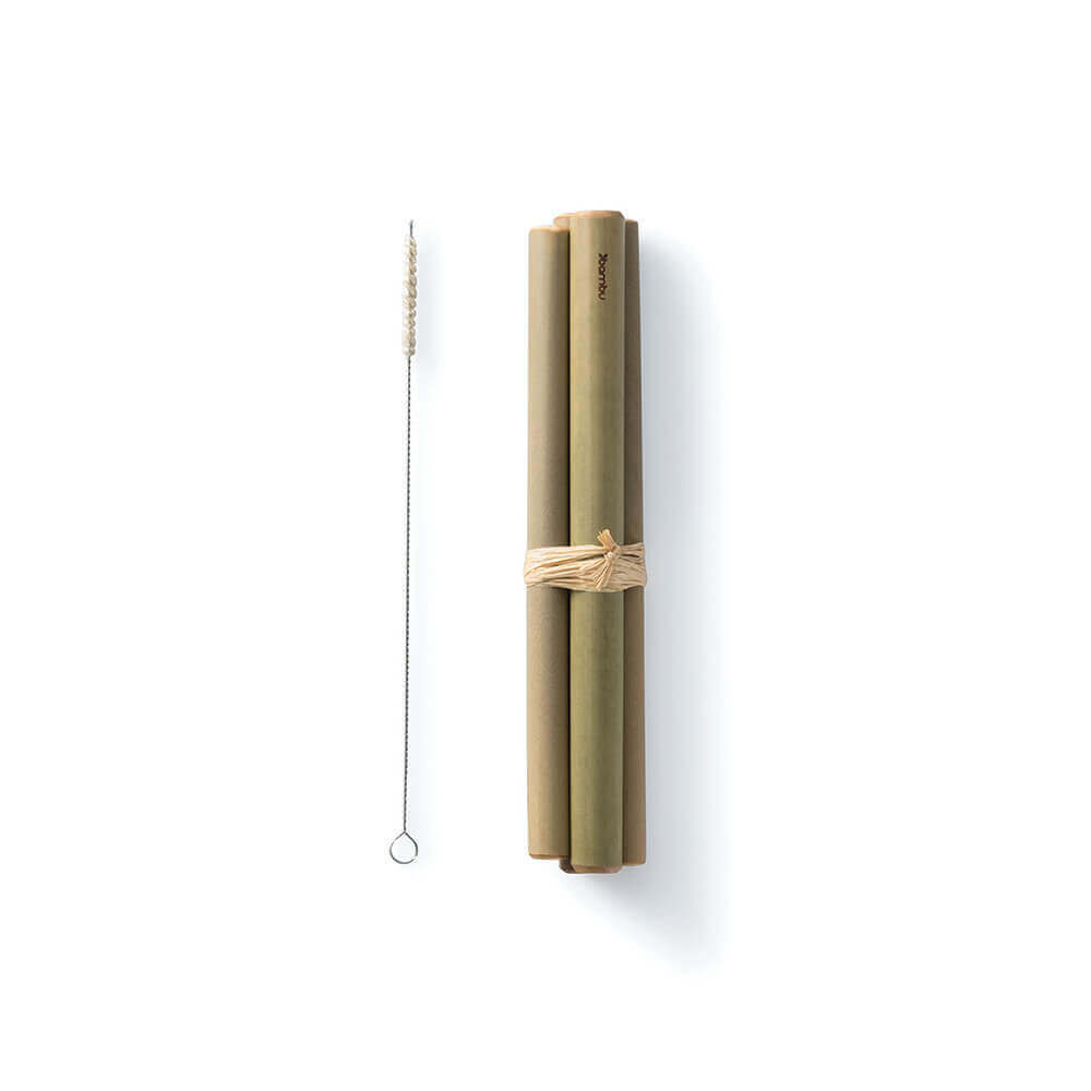 Reusable Jumbo Bamboo Straws - Reusable Smoothie Straws | Bambu