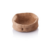 8 inch cork fabric bowl with edge folded. bambu