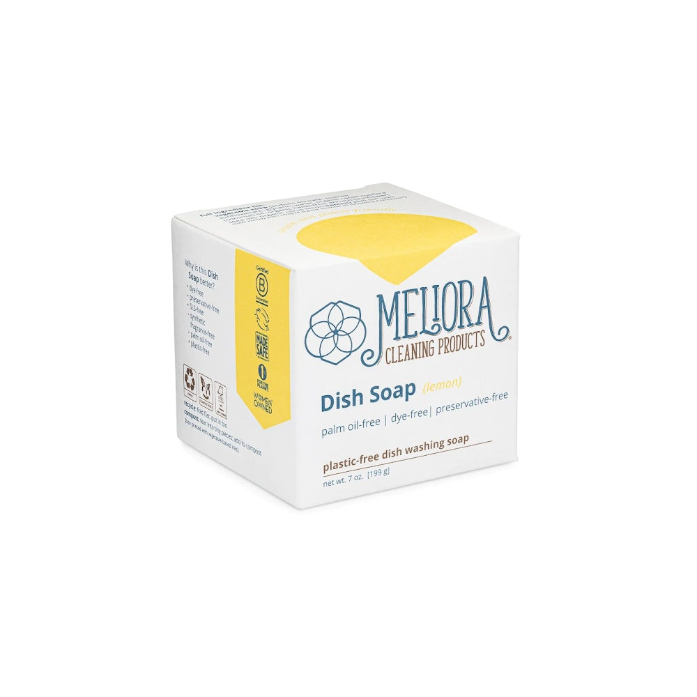 Meliora Cleaning Products: Plastic-Free Dish Soap - Lemon